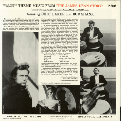 Chet Baker & Bud Shank / チェット・ベイカー & バド・シャンク / Theme Music From "The James Dean Story" (PJ-2005)