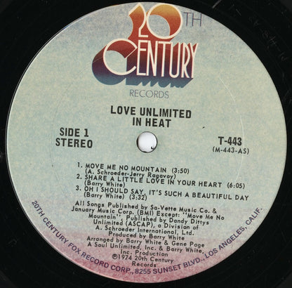 Love Unlimited / ラヴ・アンリミテッド / In Heat (T443)