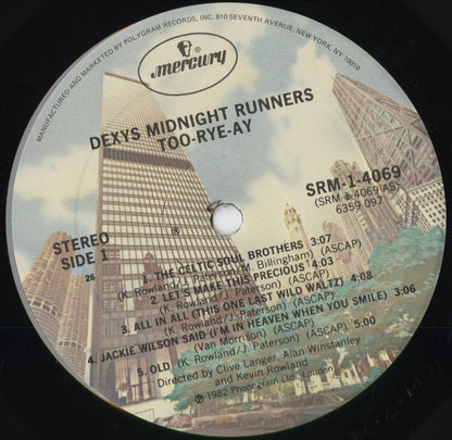 Kevin Rowland & Dexys Midnight Runners - Too-Rye-Ay (SRM-1-4069) 1982 US Mercury｜中古LP