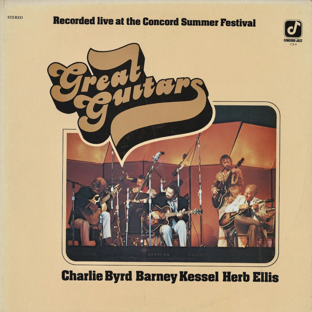 Charlie Byrd, Barney Kessel, Herb Ellis - Great Guitars (CJ-4) Concord Jazz
