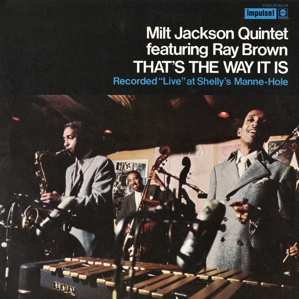 Milt Jackson / ミルト・ジャクソン / That's The Way It Is (YP-8512-AI)