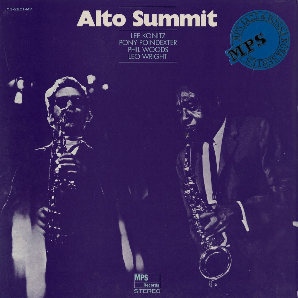 Lee Konitz, Pony Poindexter, Phil Woods, Leo Wright – Alto Summit (YS-2201-MP) MPS