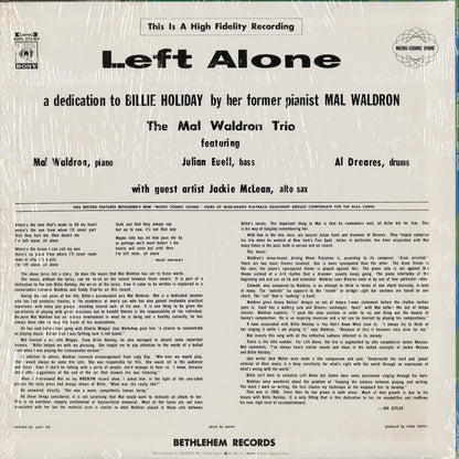 Mal Waldron / マル・ウォルドロン / Left Alone (SOPL-272-BH)