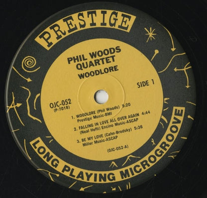 Phil Woods - Woodlore (OJC-052) 1983 US Prestige / OJC｜中古LP