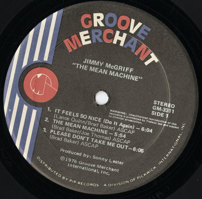 Jimmy McGriff - The Mean Machine (GM-3311) LP 1976 US Groove Merchant｜中古LP