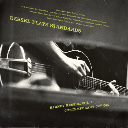 Barney Kessel - Kessel Plays Standards (Barney Kessel, Vol. 2) (COP 045) LP early1980s Germany Contemporary - Fantasy｜中古LP