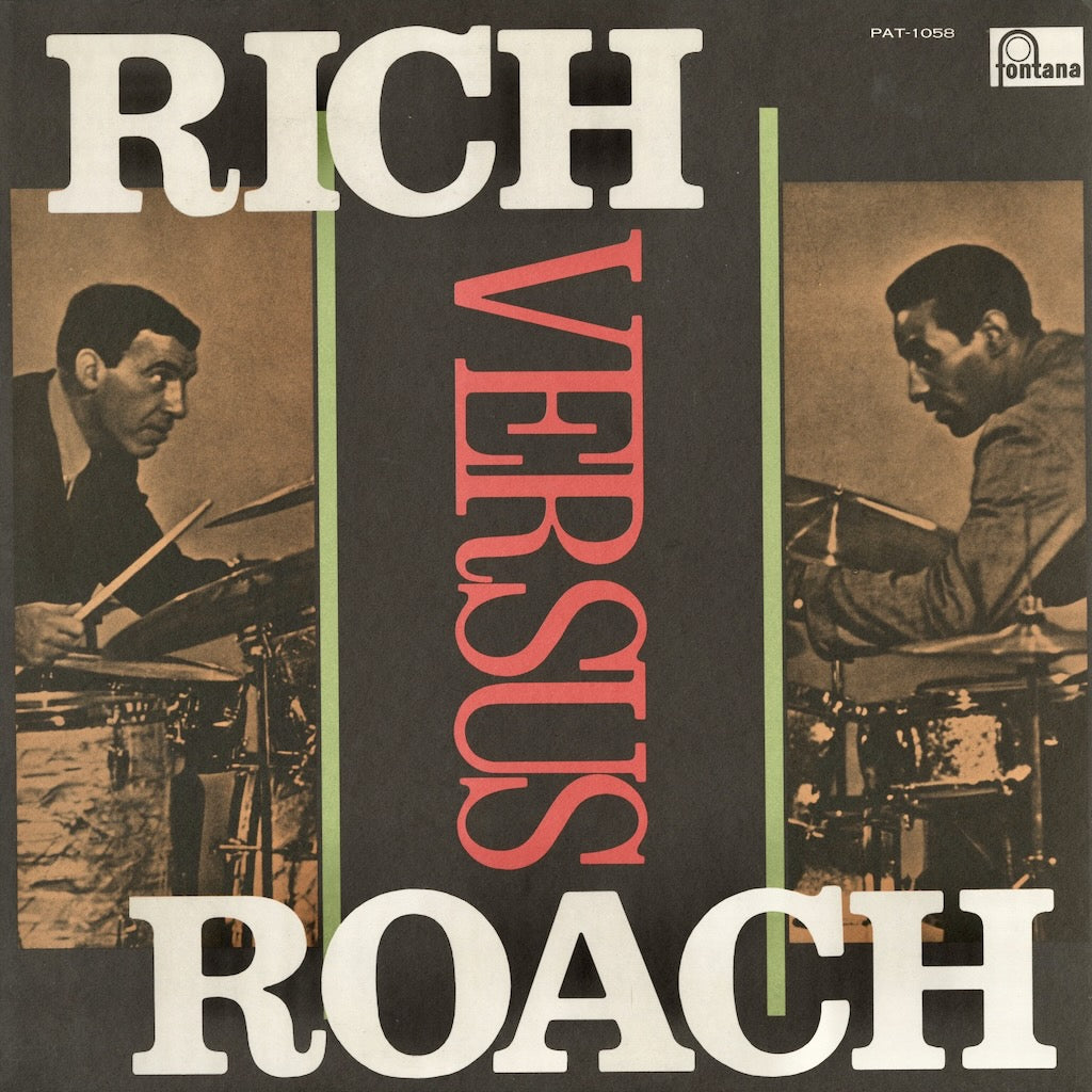 Max Roach - Buddy Rich / Rich Versus Roach (PAT-1058) Fontana