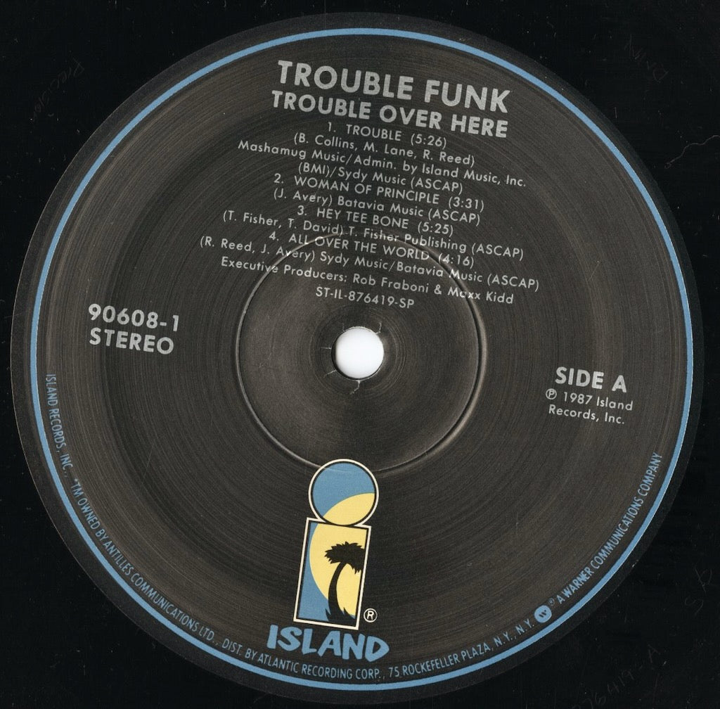 Trouble Funk – Trouble Over Here (90608-1) LP 1987 US Island｜中古LP