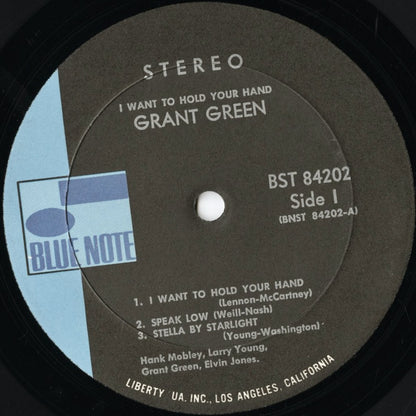 Grant Green / グラント・グリーン / I Want To Hold Your Hand (BST-84202)