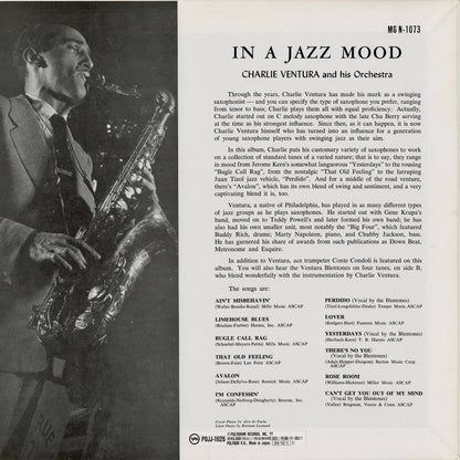 Charlie Ventura / チャーリー・ヴェンチュラ / In A Jazz Mood (POJJ-1626)