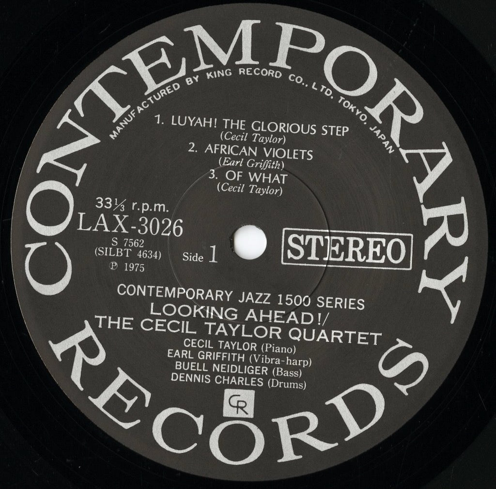 Cecil Taylor / セシル・テイラー / Looking Ahead！ (LAX-3026)