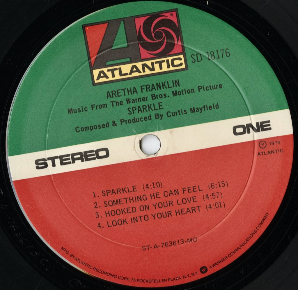 Aretha Franklin – Sparkle (SD 18176) LP 1976 US Atlantic｜中古LP