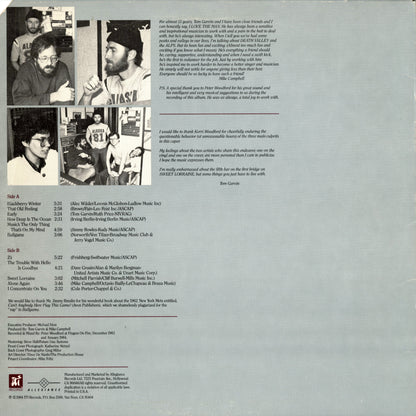 Mike Campbell & Tom Garvin / マイク・キャンベル / Blackberry Winter (JL009)