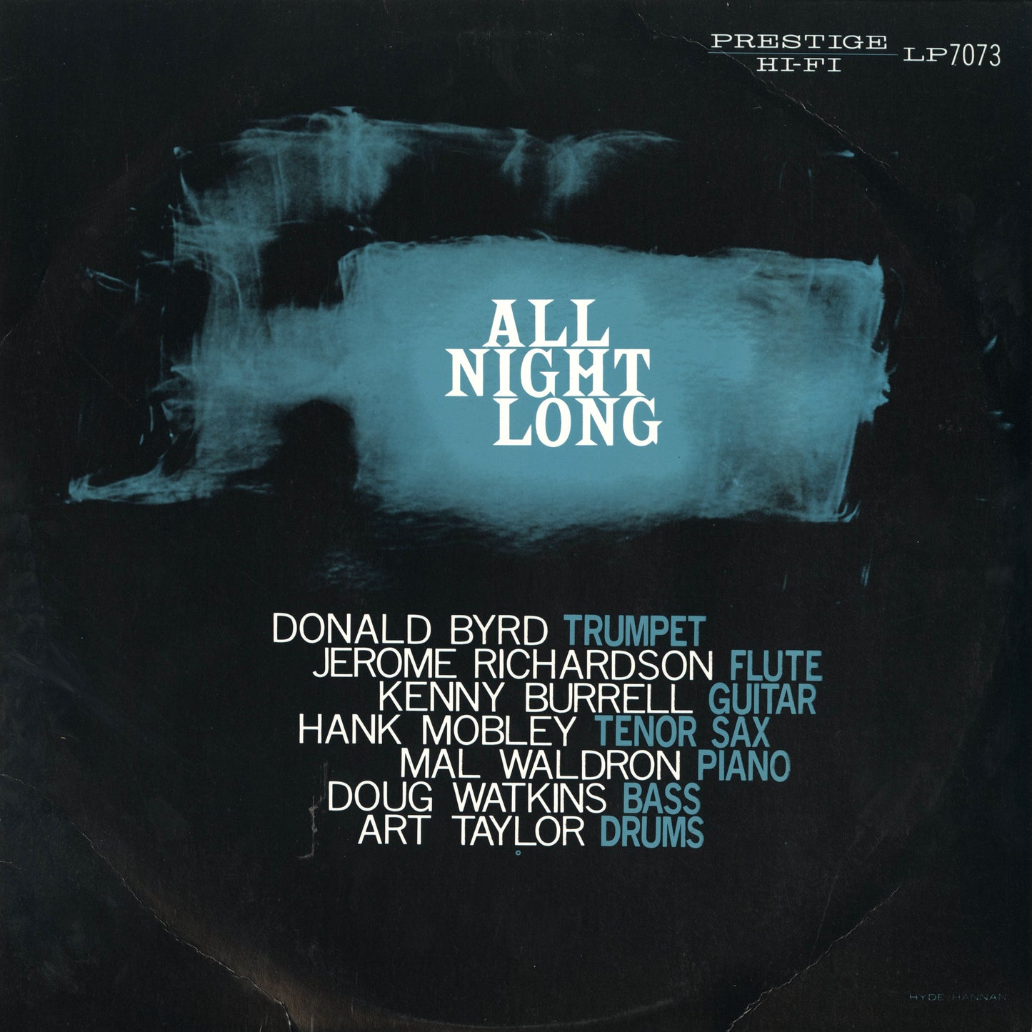 Donald Byrd, Kenny Burrell / ドナルド・バード、ケニー・バレル / All Night Long (OJC-427)