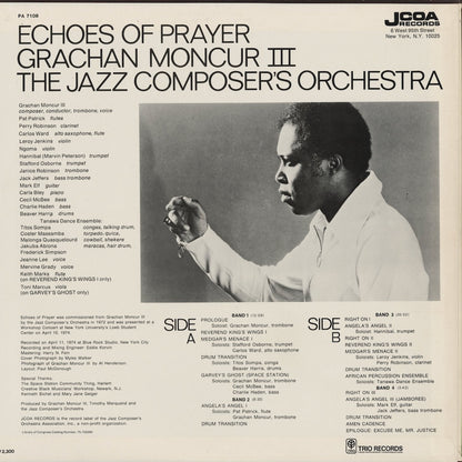 Grachan Moncur III & The Jazz Composer's Orchestra /グラシャン・モンカー / Echoes Of Prayer (PA 7108)