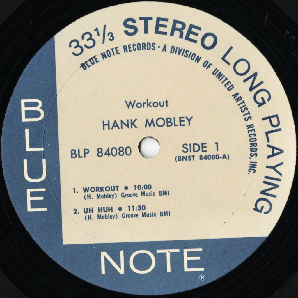 Hank Mobley / ハンク・モブレー / Workout (BLP 84080)