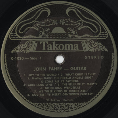 John Fahey / ジョン・フェイヒ / The New Possibility: John Fahey's Guitar Soli Christmas Album(C-1020)