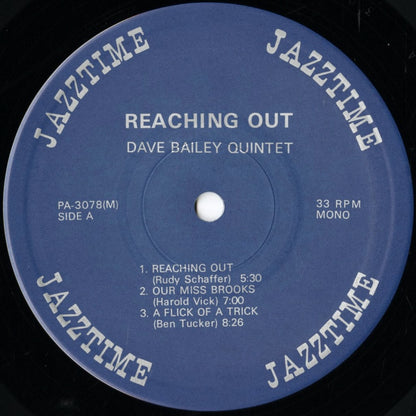 Dave Bailey / デイヴ・ベイリー / Reaching Out (PA-3078(M))