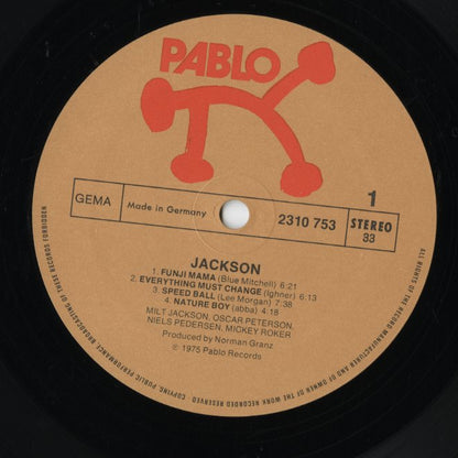 Milt Jackson - The Milt Jackson Big 4 At The Montreux Jazz Festival 1975 (2310 753) LP 1975 GER Pablo｜中古LP