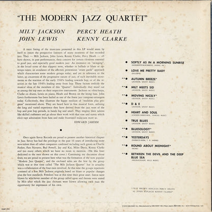 The Modern Jazz Quartet / S.T. (15AP 214)