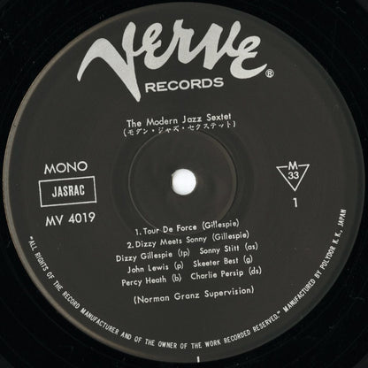 The Modern Jazz Sextet / (1956) / (MV 4019)