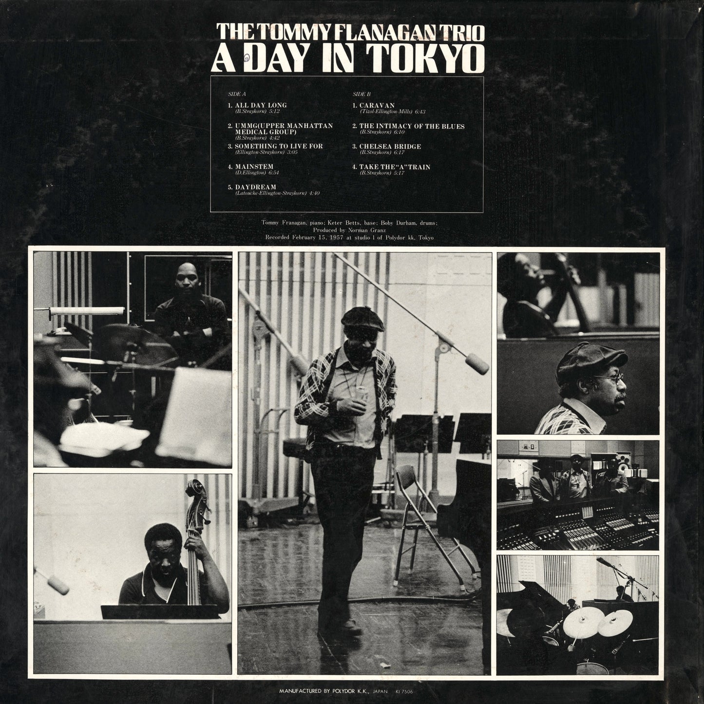Tommy Flanagan / トミー・フラナガン / A Day In Tokyo (MW 2120)