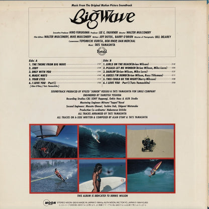 Tatsuro Yamashita / 山下 達郎 / Big Wave (MOON-28019)