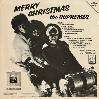 The Supremes - Merry Christmas (5252 ML) LP 1981 US Motown｜中古LP