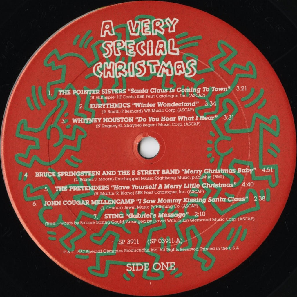 V.A. - A Very Special Christmas (SP-3911) LP 1987 US A&M｜中古LP