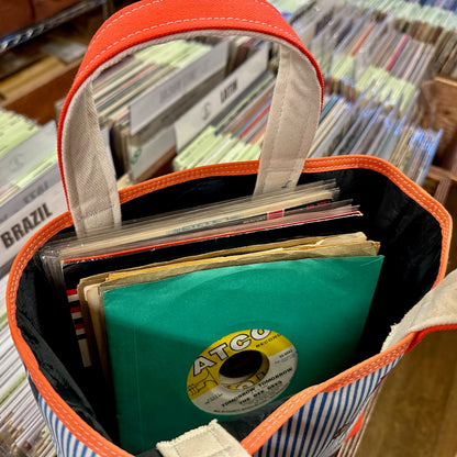 FIRST IMPRESSIONS 45s トートバッグ - ORANGE -