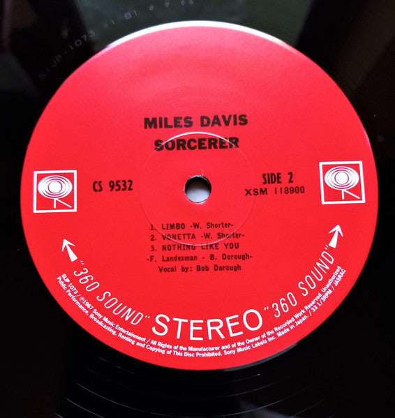 Miles Davis / マイルス・デイヴィス / Sorcerer -180g (SIJP1073)