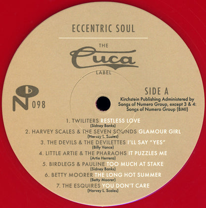 V.A./ Eccentric Soul / The Cuca Label - 2LP The Devilettes Opaque Red Vinyl (NUM098LP)