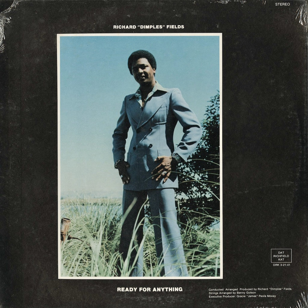 Richard "Dimples" Fields「Ready For Anything」
DRK 3-21-41
1977年発表 LP レコード