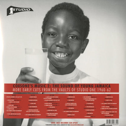 V.A. - Coxsone's Music 2 : More Early Cuts From The Vaults of Studio One 1959–63 (SJRLP332) Soul Jazz Records
 back