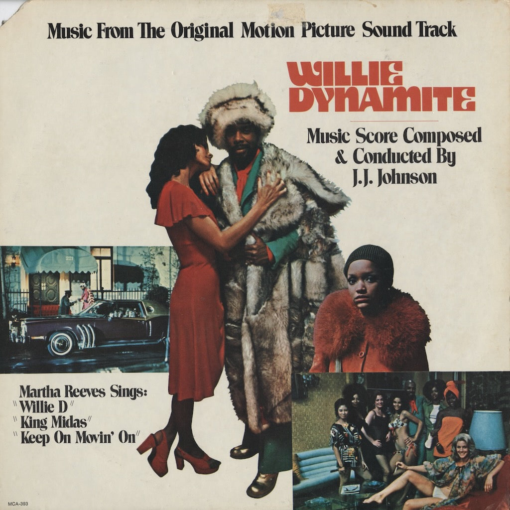 Willie Dynamite (OST) - Music: J.J. Johnson (MCA-393) MCA