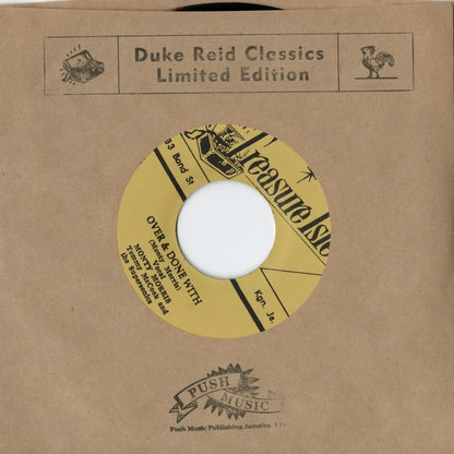 Monty Morris – Over & Done With / The Clock (t055) JPN Trasure Isle | 新品7inch baba brooks