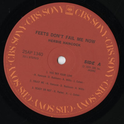 Herbie Hancock / ハービー・ハンコック / Feets Don't Fail Me Now (25AP-1340)