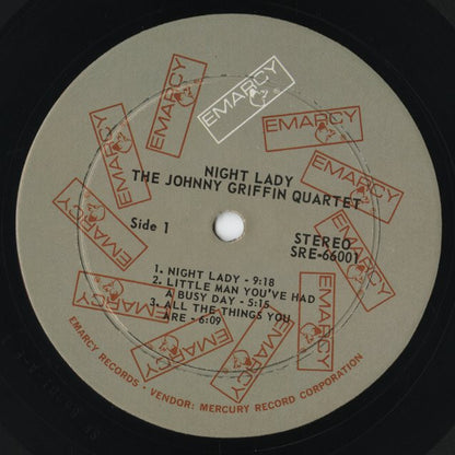 Johnny Griffin / ジョニー・グリフィン / Night Lady (SRE-66001) STEREO