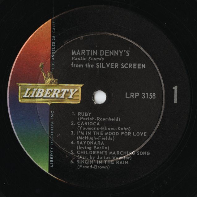 Martin Denny / マーチン・デニー / Silver Screen - MONO (LRP3158)