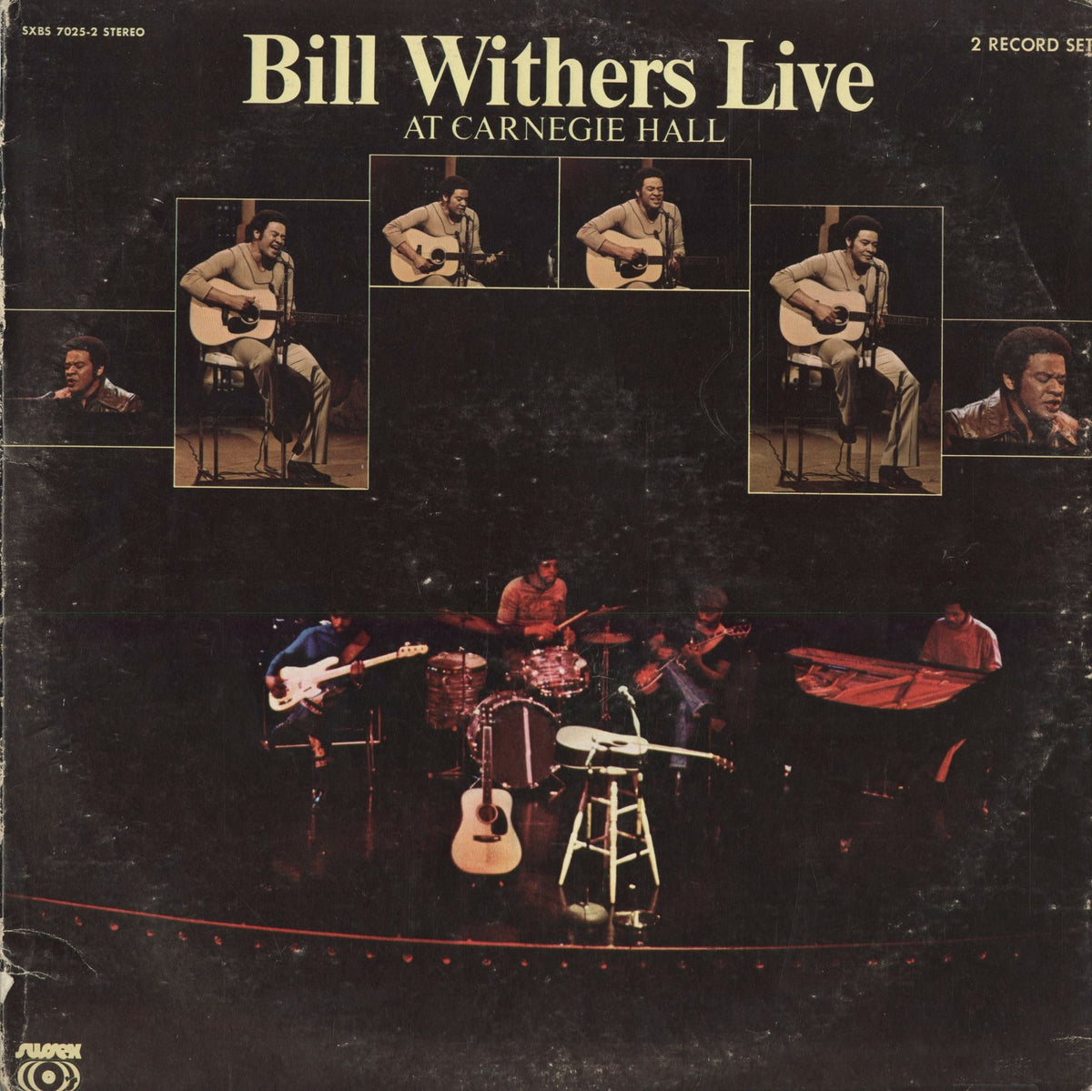 Bill Withers - Live At Carnegie Hall (SXBS 7025-2) 1973 US Sussex｜中古2LP