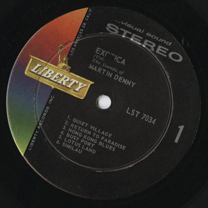 Martin Denny - Exotica (LST 7034) 1960 US Liberty Stereo｜中古LP