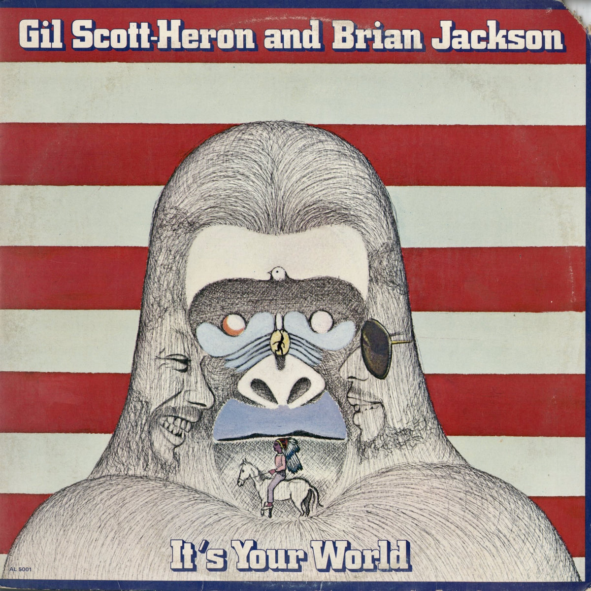 Gil Scott-Heron - It's Your World (AL 5001) 1976 US Arista｜中古LP