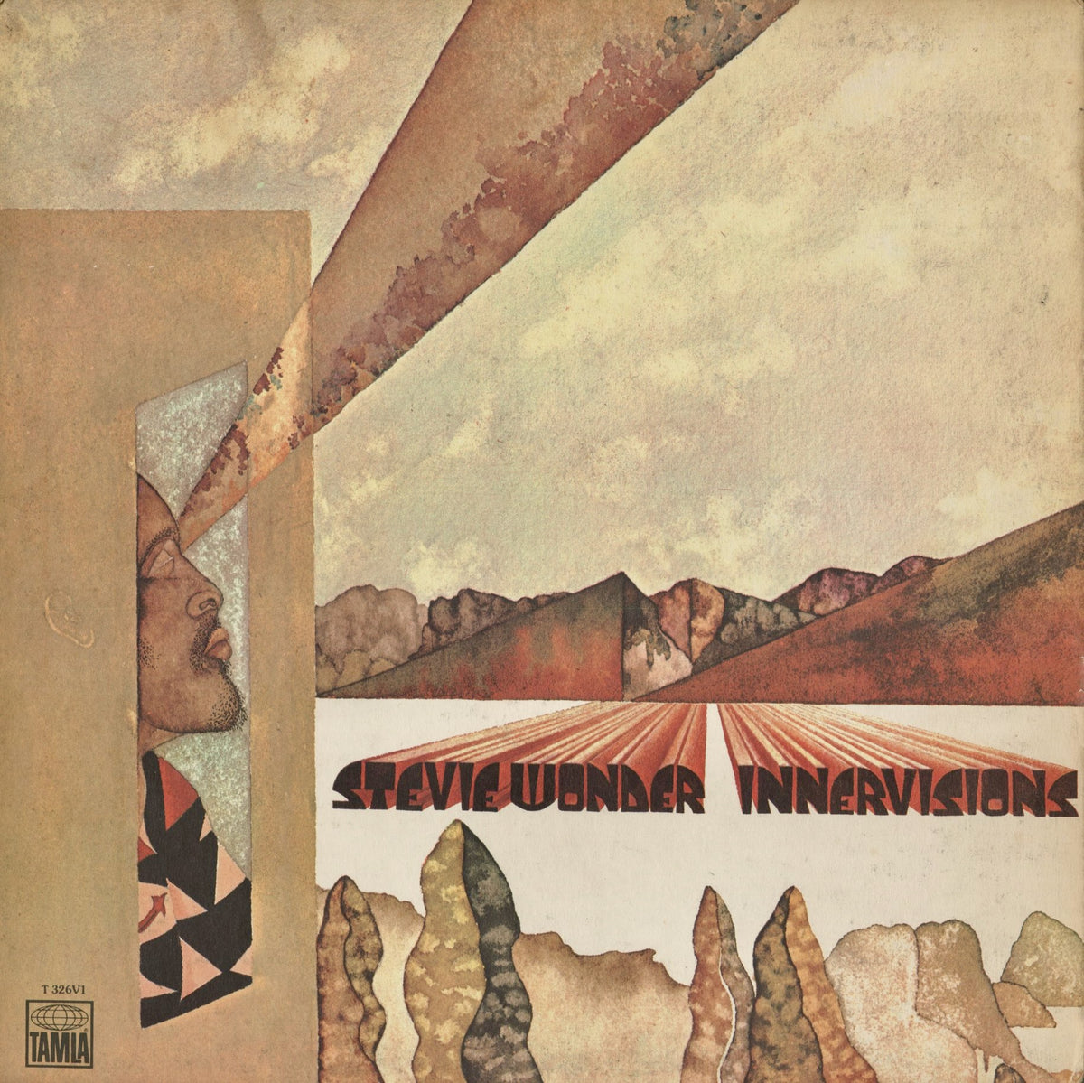 Stevie Wonder - Innervisions (T 326L) 1973 US Tamla｜中古LP
