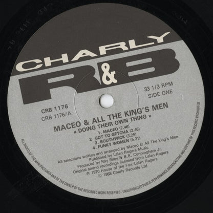 Maceo & All The King's Men / メイシオ・パーカー / Doing Their Own Thing (CRB1176)