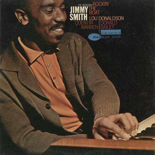 Jimmy Smith - Rockin' The Boat (BLP 4141) 1963 US Blue Note｜中古LP