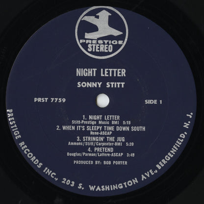 Sonny Stitt / ソニー・スティット / Night Letter (PRST 7759)
