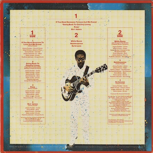 Jimmy Ponder - White Room (AS-9327) LP 1977 US ABC Impulse｜中古LP