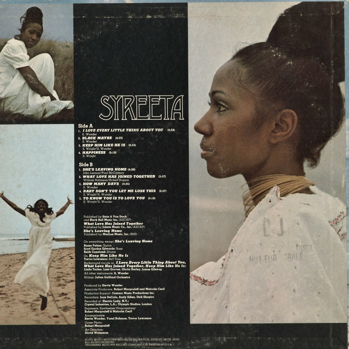 Syreeta - Syreeta (MW 113L DJ) 1972 US MoWest｜中古LP