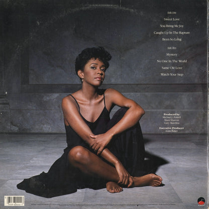 Anita Baker - Rapture (60444-1) 1986 US Elektra｜中古LP