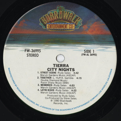 Tierra - City Nights (FW 36995) 1980 US Boardwalk Entertainment Co｜中古LP